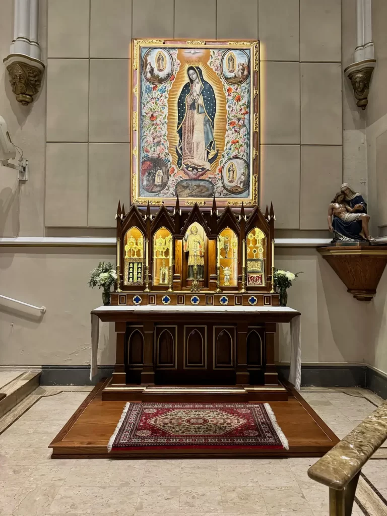 The Altar of Relics Vancouver Cathedral