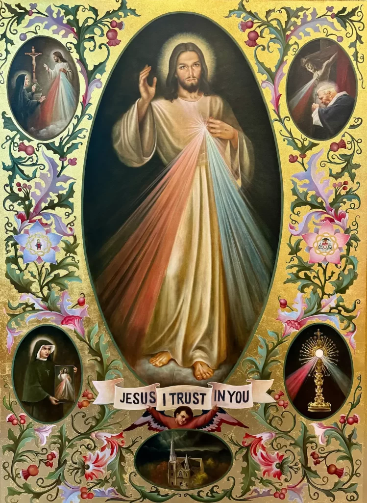 HRC Tour Divine Mercy Patinting Vancouver Cathedral