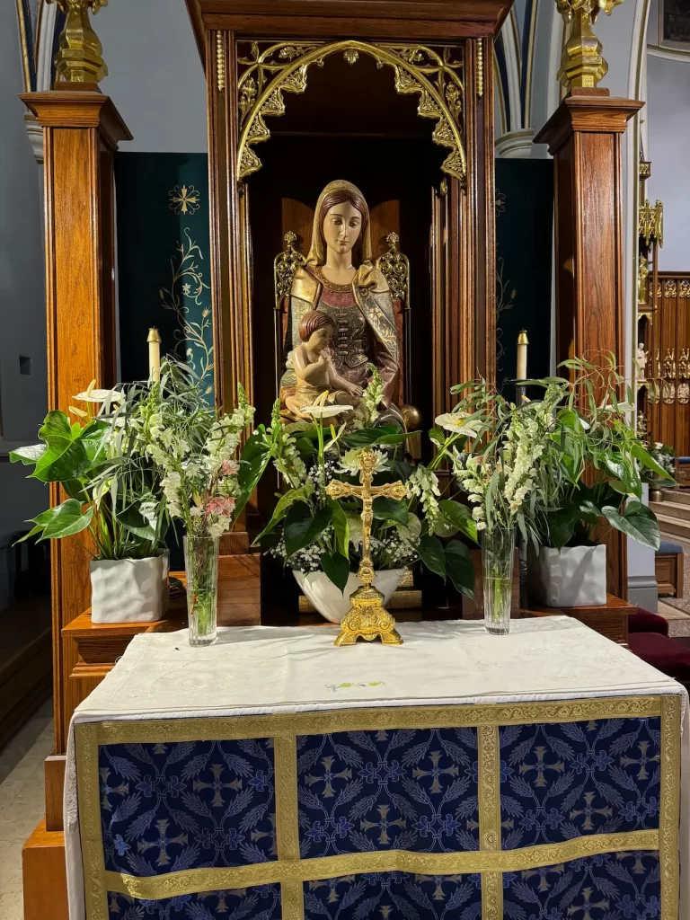 Our Lady of the Holy Rosary Altar Vancouver Cathedral