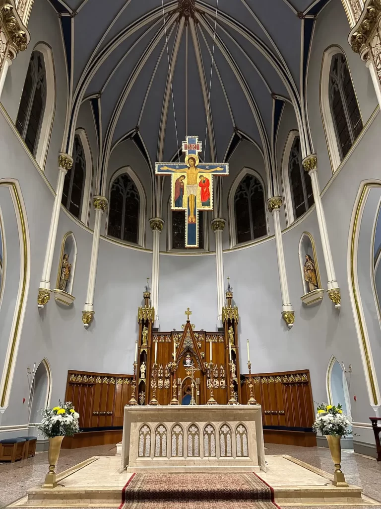 Altar of the Cathedral Holy Rosary Cathedral