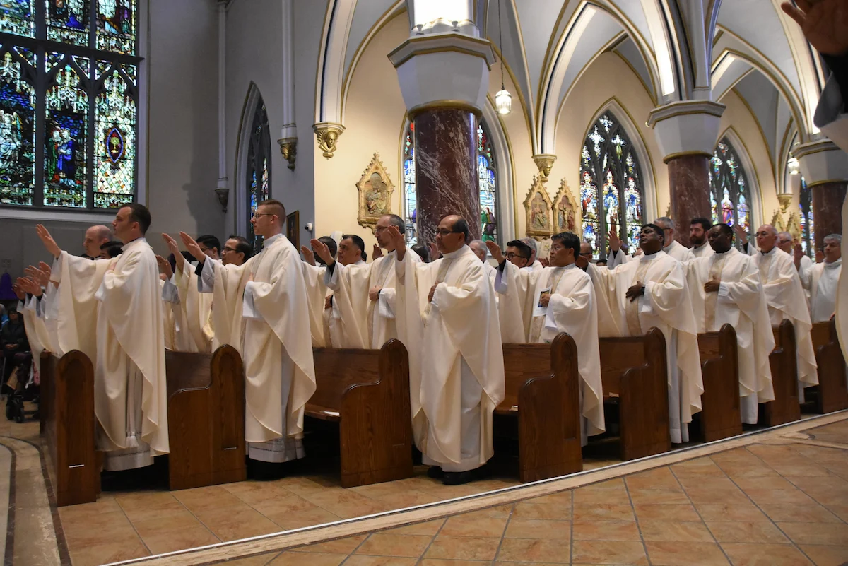 Chrism Mass Holy Rosary Cathedral Vancouver