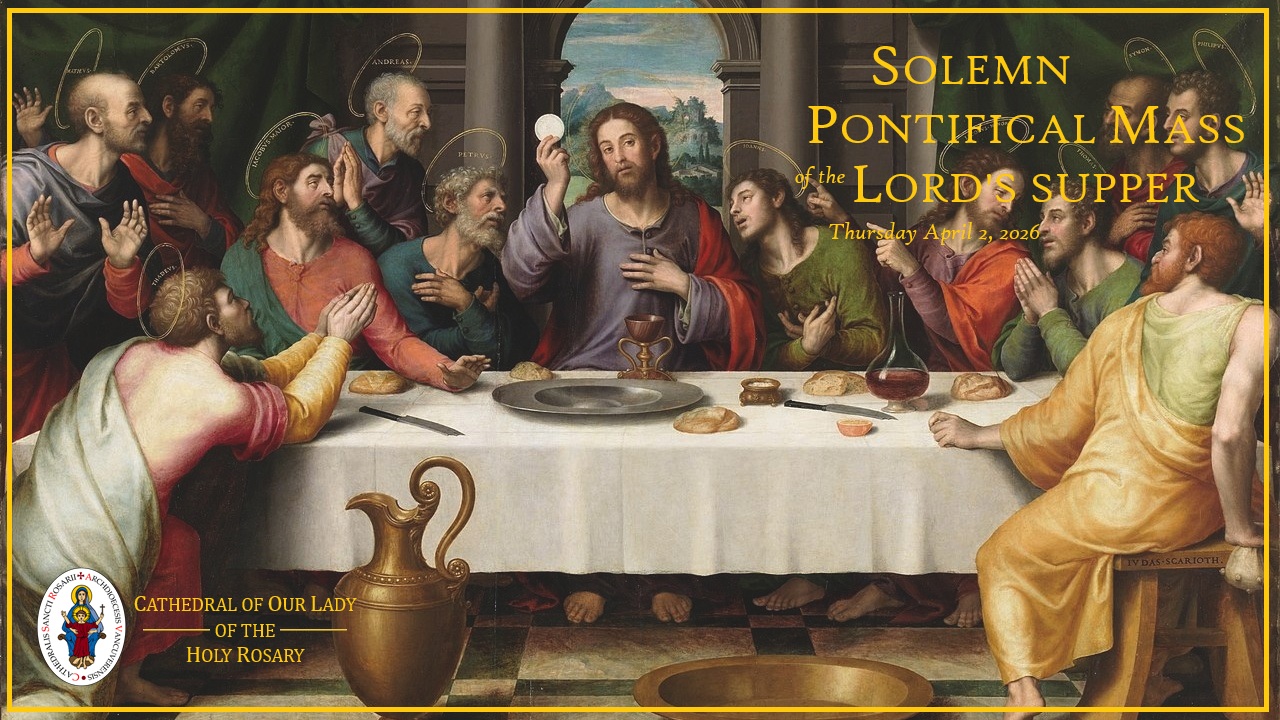 Mass of the Lords Supper 2026